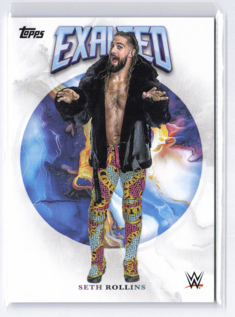 2025 Topps Exalted WWE #35 Seth Rollins