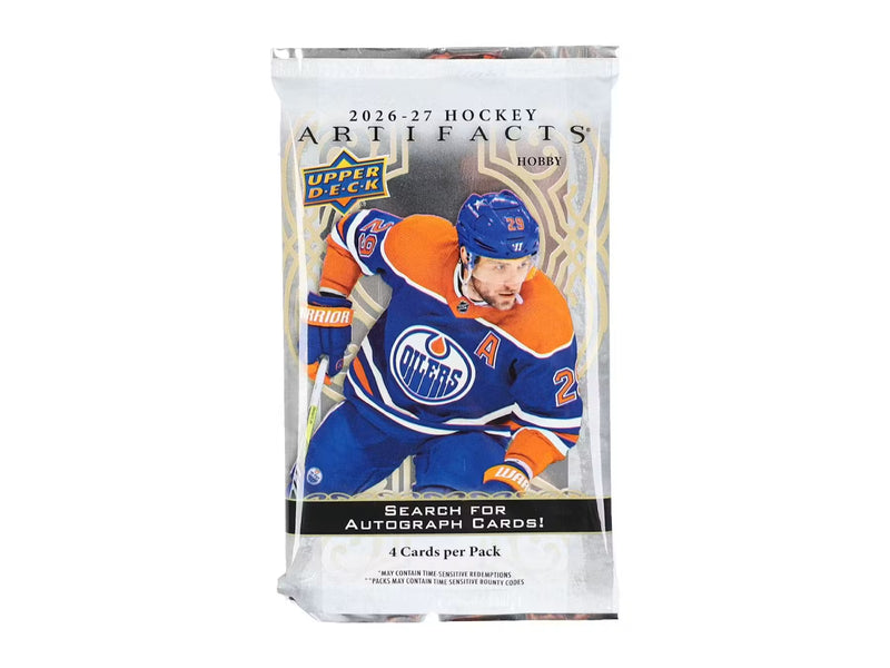 2026-27 Upper Deck Artifacts Hockey Hobby Pack