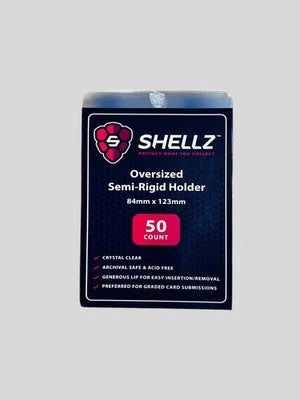 Card Shellz Oversized Semi-Rigid Card Holders - 200 Count