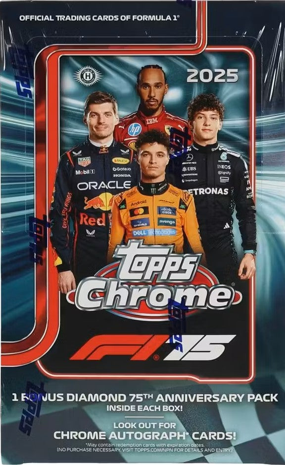 2025 Topps Chrome F1 Hobby Box