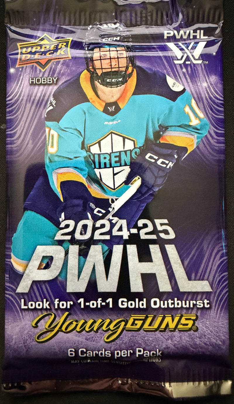2024–25 Upper Deck PWHL Hockey Hobby Pack (6 Cards)
