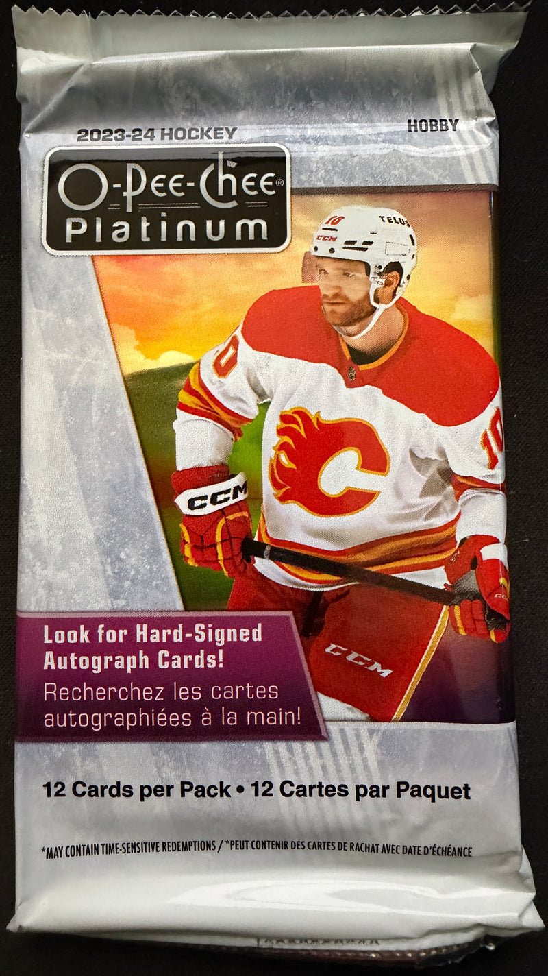 2023–24 O-Pee-Chee Platinum Hockey Hobby Pack (12 Cards)