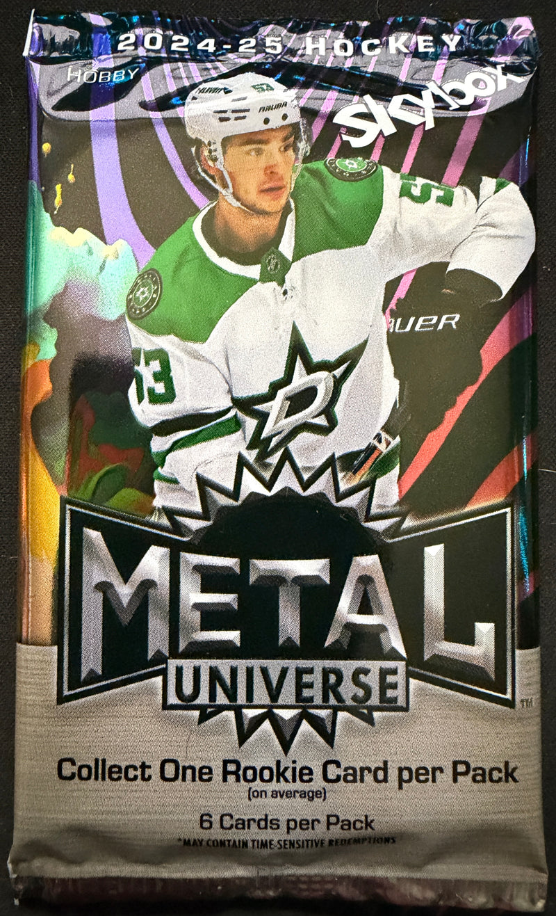 2024–25 Upper Deck Hockey SkyBox Metal Hobby Pack (6 Cards)