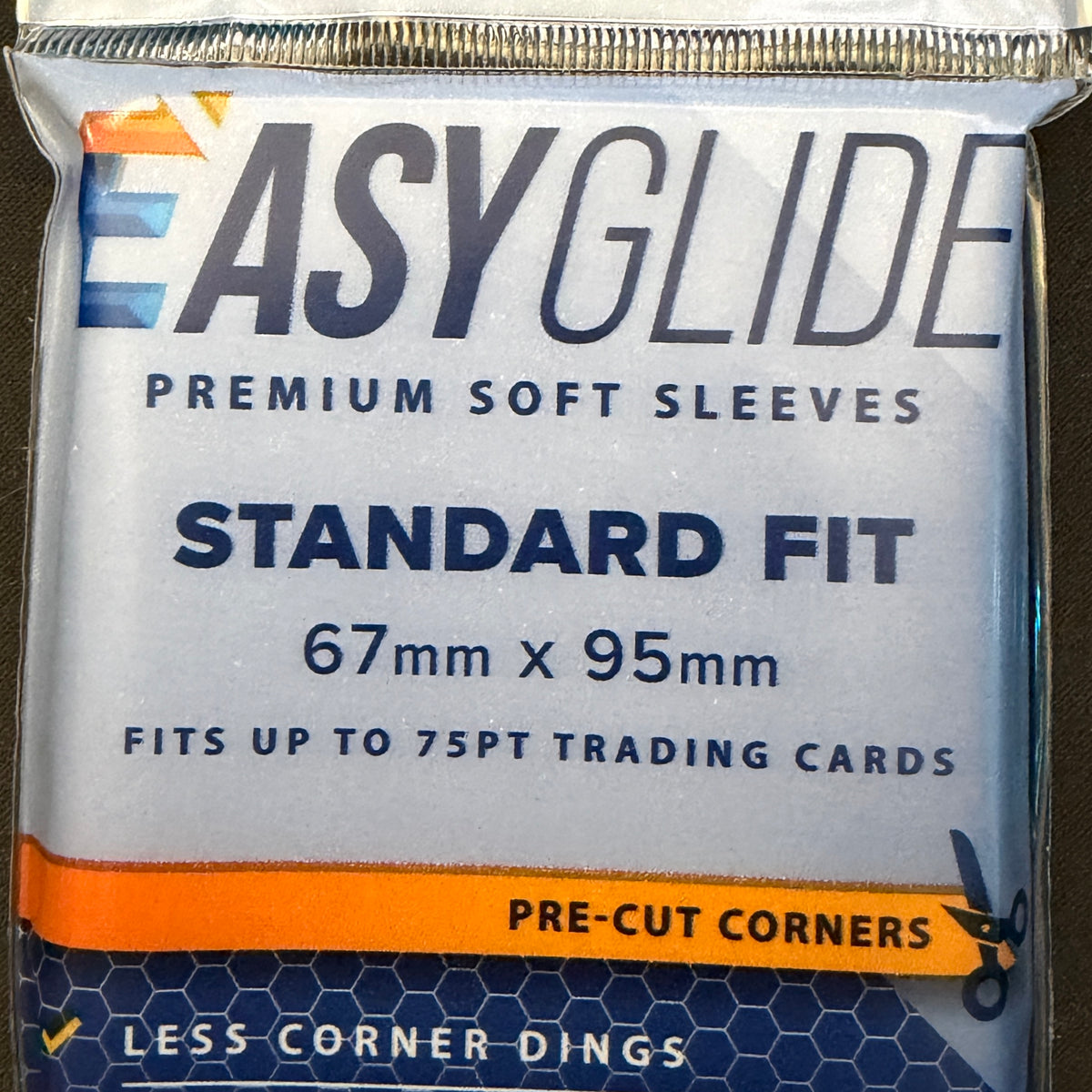 soft sleeves trading cards Shellz Easy Glide Trading Card Sleeve Clear 100 pc