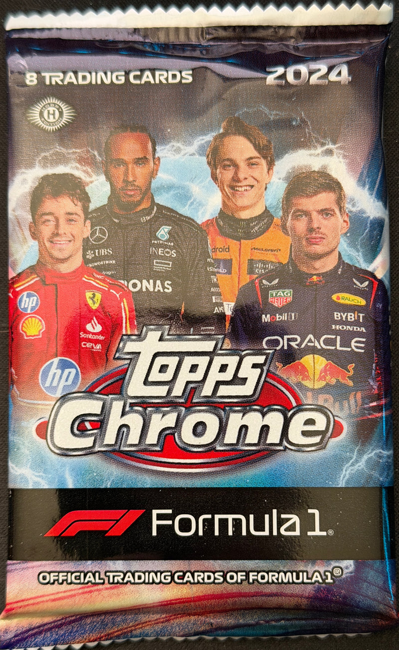 2024 Topps Chrome F1 Hobby Pack