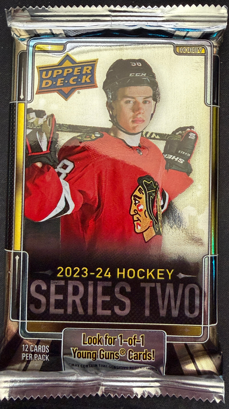 2023-24 Upper Deck Series Two Hockey Hobby Pack