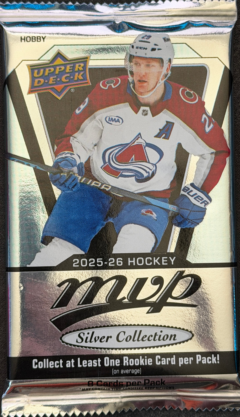 2025-26 Upper Deck MVP Silver Collection Hockey Hobby Pack