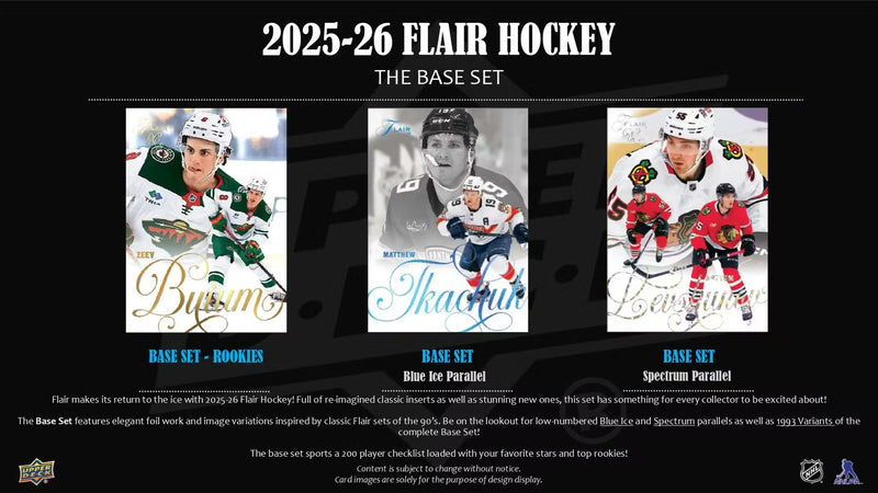 2025-26 Upper Deck Flair Hockey Hobby Pack