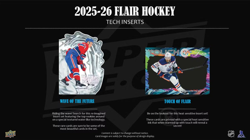 2025-26 Upper Deck Flair Hockey Hobby Pack